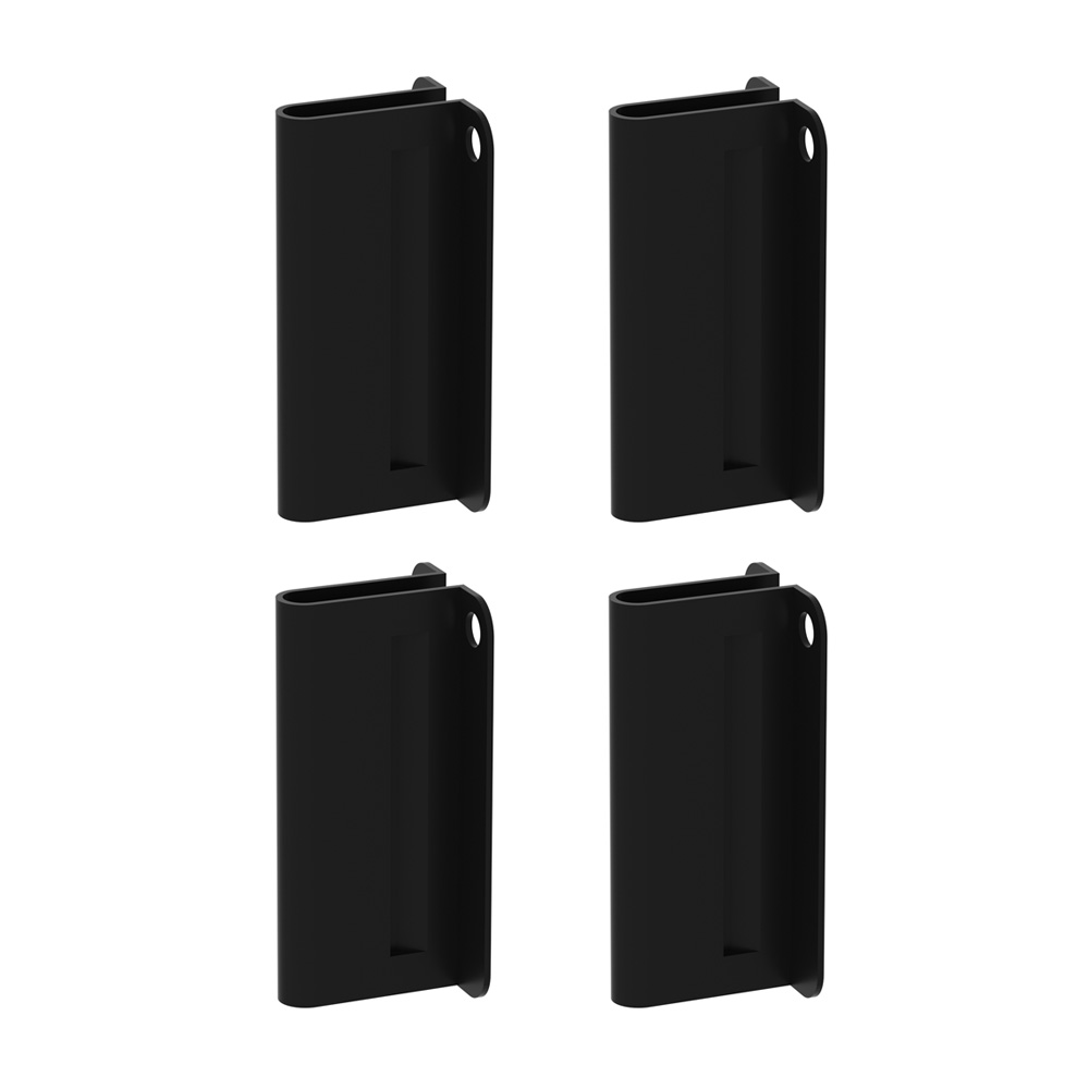 스피드랙 기둥고정클립 부속 4P세트, 블랙 6,920원