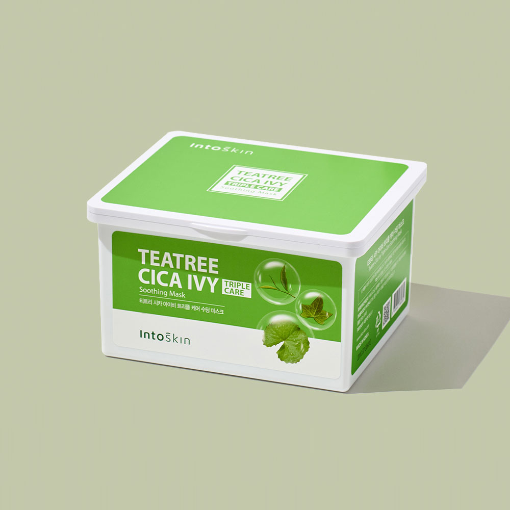 인투스킨 티트리 시카 아이비 뽑아쓰는 마스크팩 30매 여드름 진정 13,500원