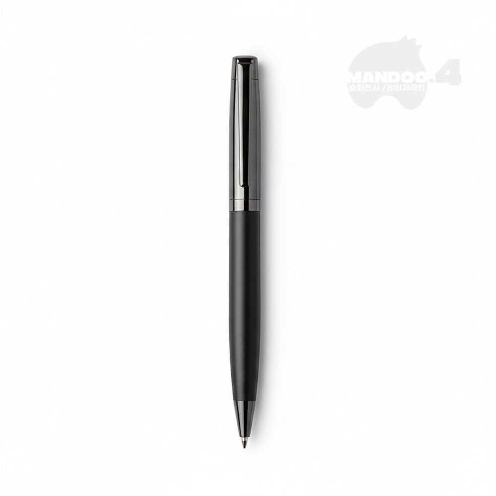 MANDOO4 프리미엄 우드 볼펜 우드메탈 커스텀 레이저 각인 볼펜 판촉용 선물용, 1개, (각인없음) 에보니 13,900원