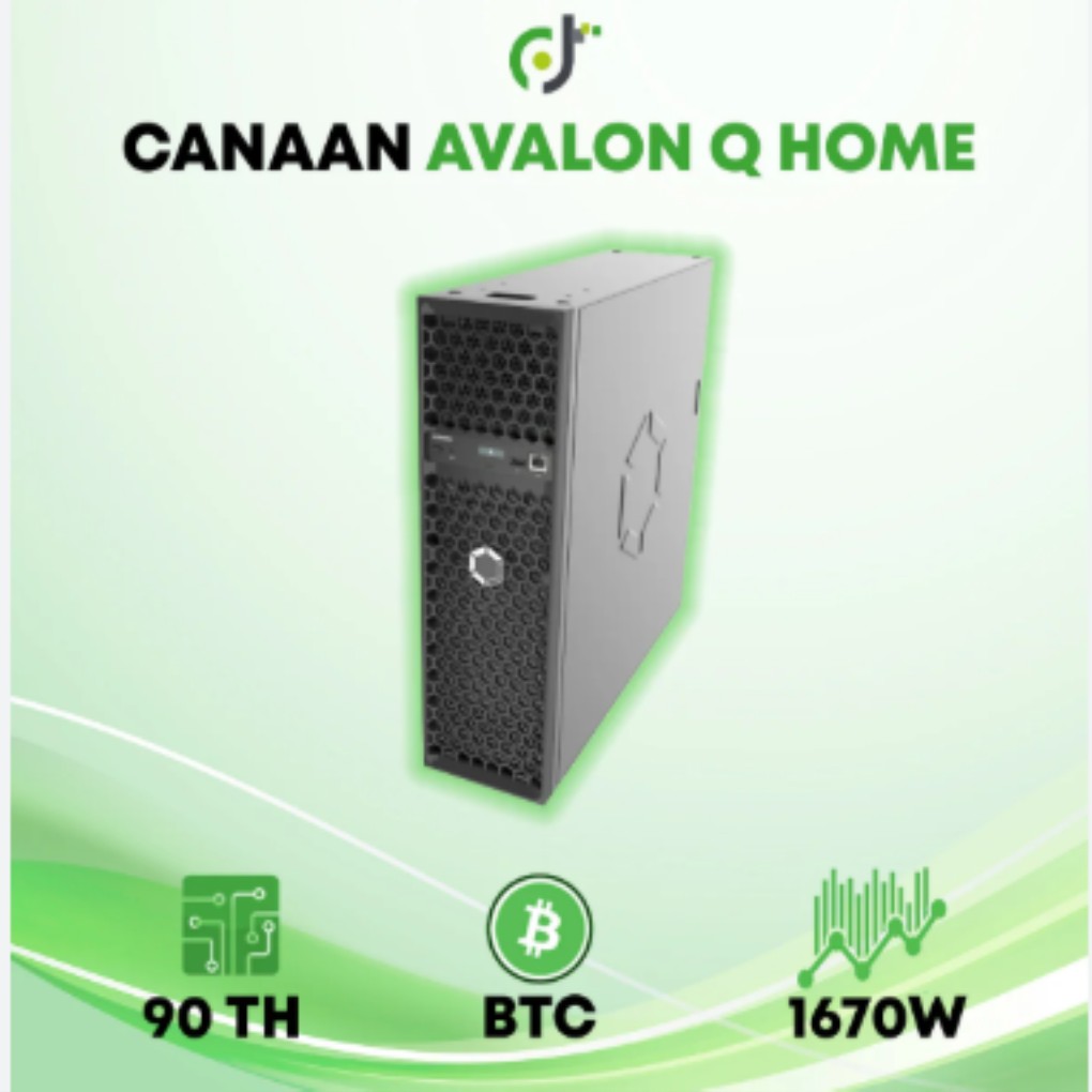 HKD 카나안 아발론 Q 90Th/s 1674W 비트코인 채굴기 btc q 블록 머신 컴퓨터 데이터 프로세서 604,200원