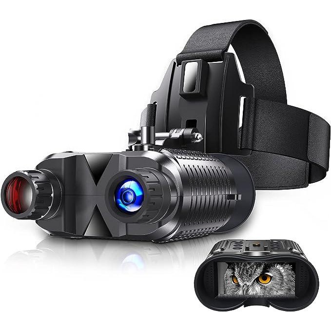Qzero 야간투시경 적외선 카메라 확대변경  400미터 투시거리 쓸수있는 야간투시경 휴대용  망원경 6.5배  탐사 탐조 비디오 카메라 디지털 녹화 사진촬영 군용 등산 사용가능 289,800원
