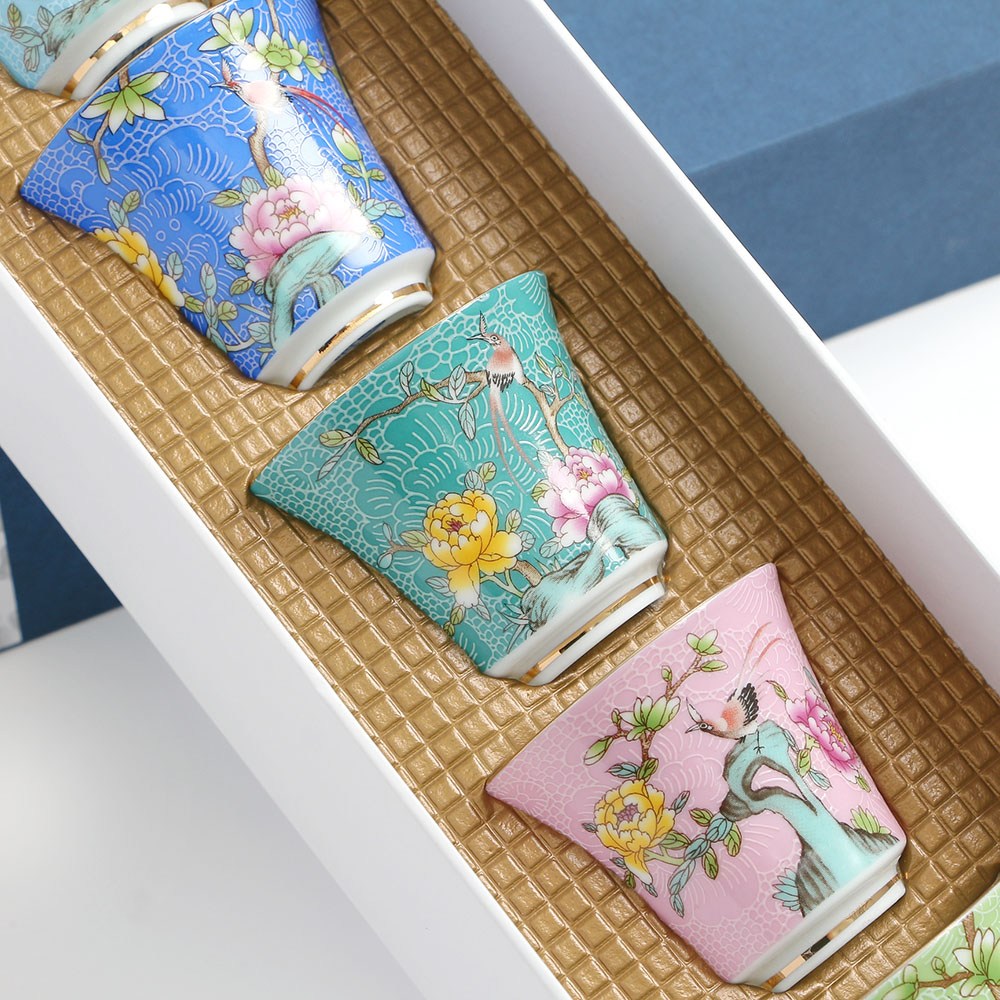 (GTF43255)[순수] 명작 전통 다기 찻잔 6p세트(50ml) 37,300원