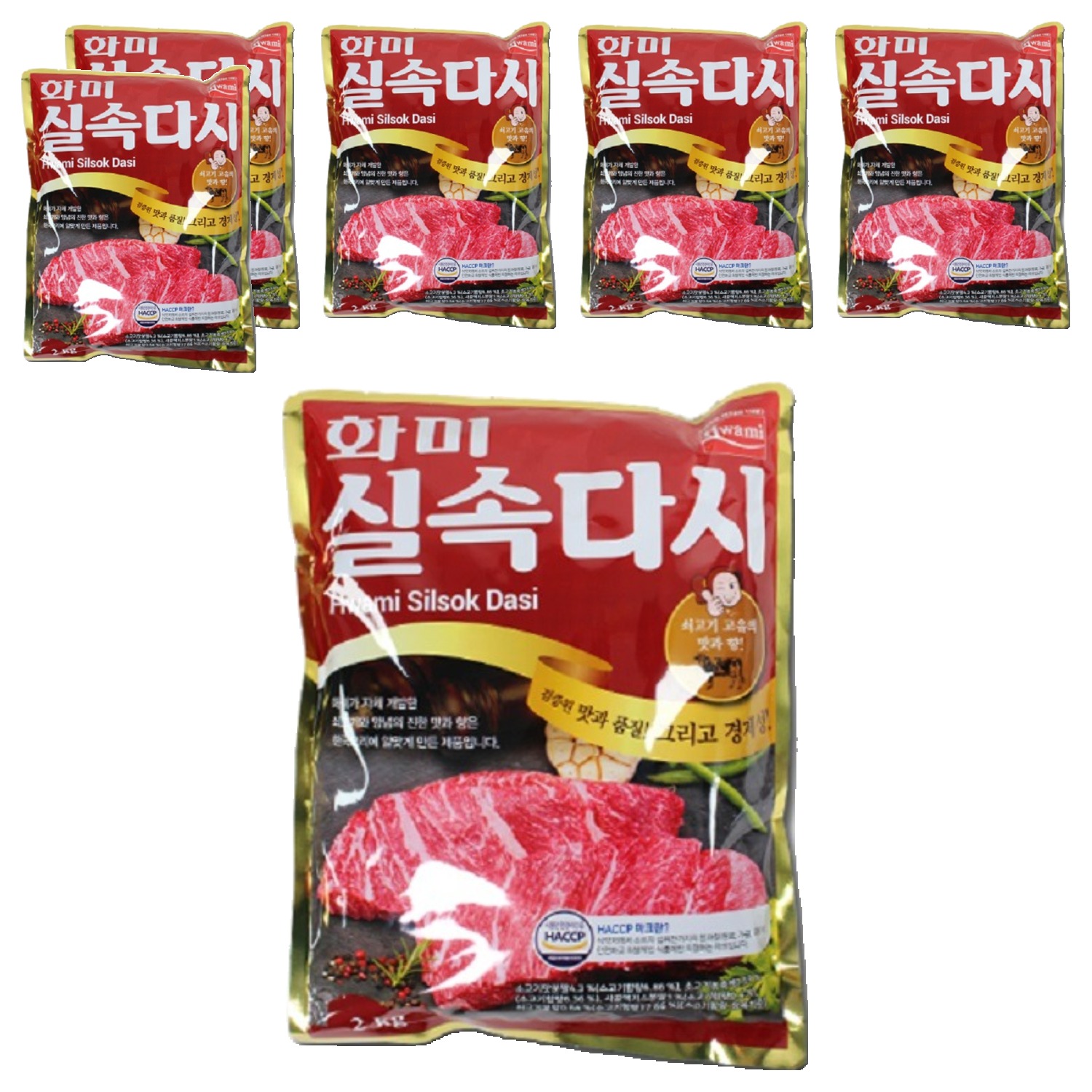 화미 실속다시, 2kg, 6개 43,890원