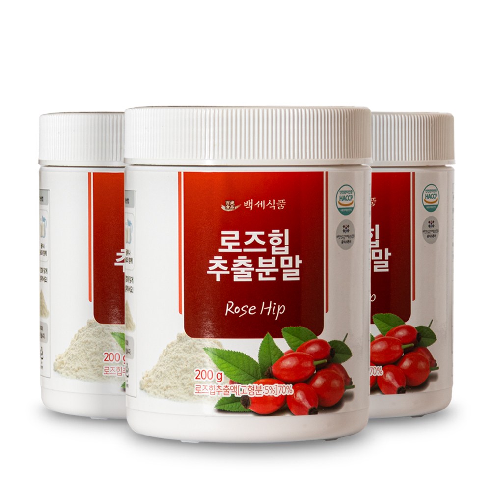 칠레산 로즈힙추출분말 200g통 HACCP 인증제품, 200g, 3개 50,700원