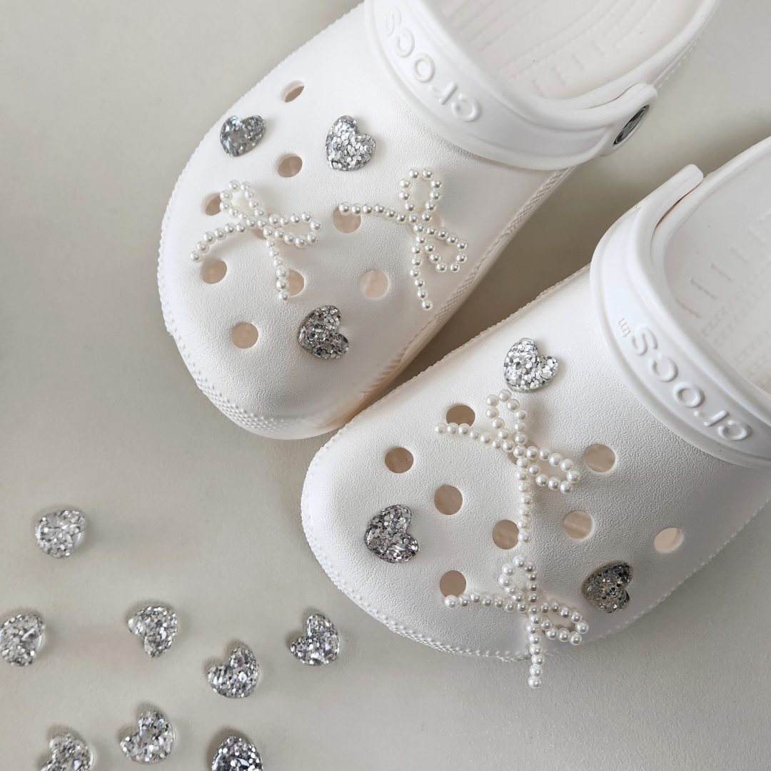 엘제이플 실버 쁘띠 리본 하트 파츠 세트 10,900원