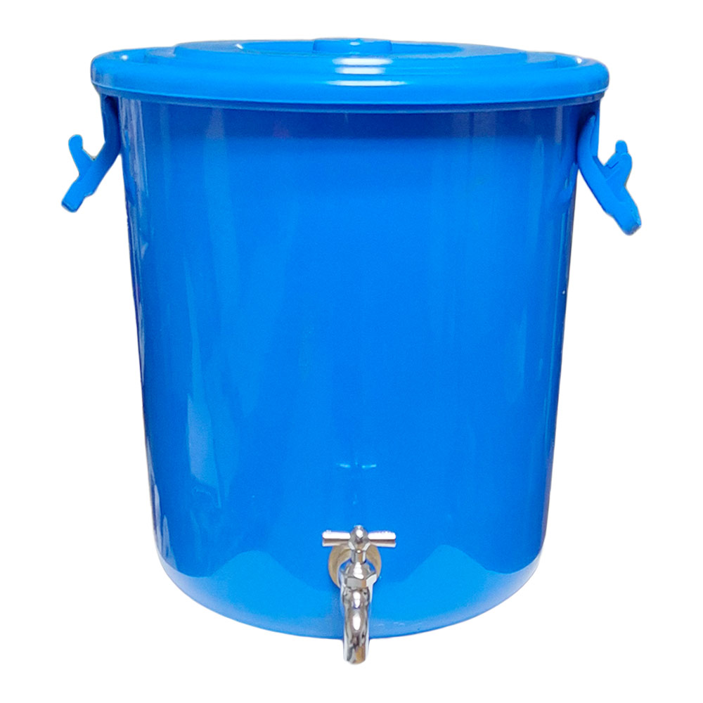 국내생산 대형물통 수도꼭지물통 대용량 꼭지달린물통 호스  만능용기 파란통 대형플라스틱통 만능통 우산꽂이 32,760원
