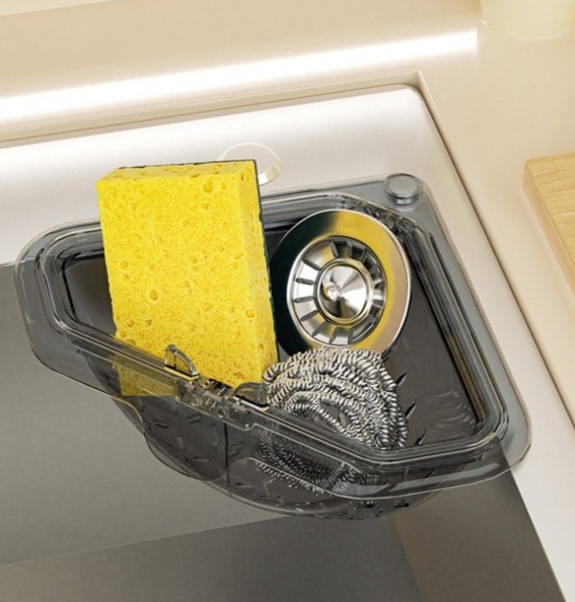 켈본 떨어지지 않는 자석형 음식물 걸이형 필터 거름망 바구니 FREE, 1개, 그레이 4,250원