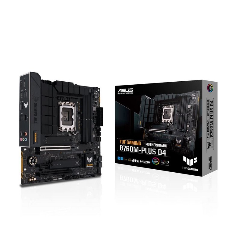 ASUS INTEL 13.12세대 LGA1700 대응 B760M 탑재 마자 보드 Micro ATX TUF GAMING B760M-PLUS D4  국내 정규 대리점품 185,010원