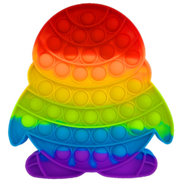 KC인증 팝잇업 레인보우 뽁뽁이 무지개꾹꾹이 푸쉬팝 스트레스 해소 장난감, 1개 3,500원