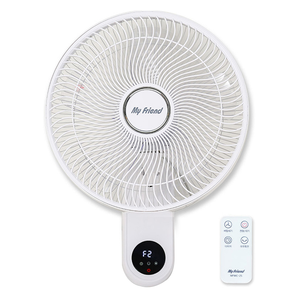 마이프랜드 저소음 벽걸이 써큘레이터 + 리모컨 세트 MFWC-25 43,580원
