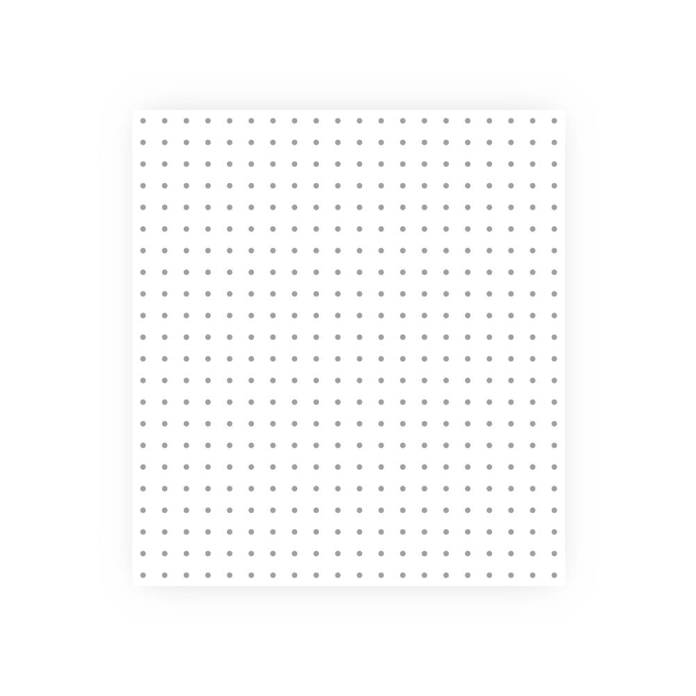 JNCP 타공판 440x400mm(홀간격20mm) 32,000원