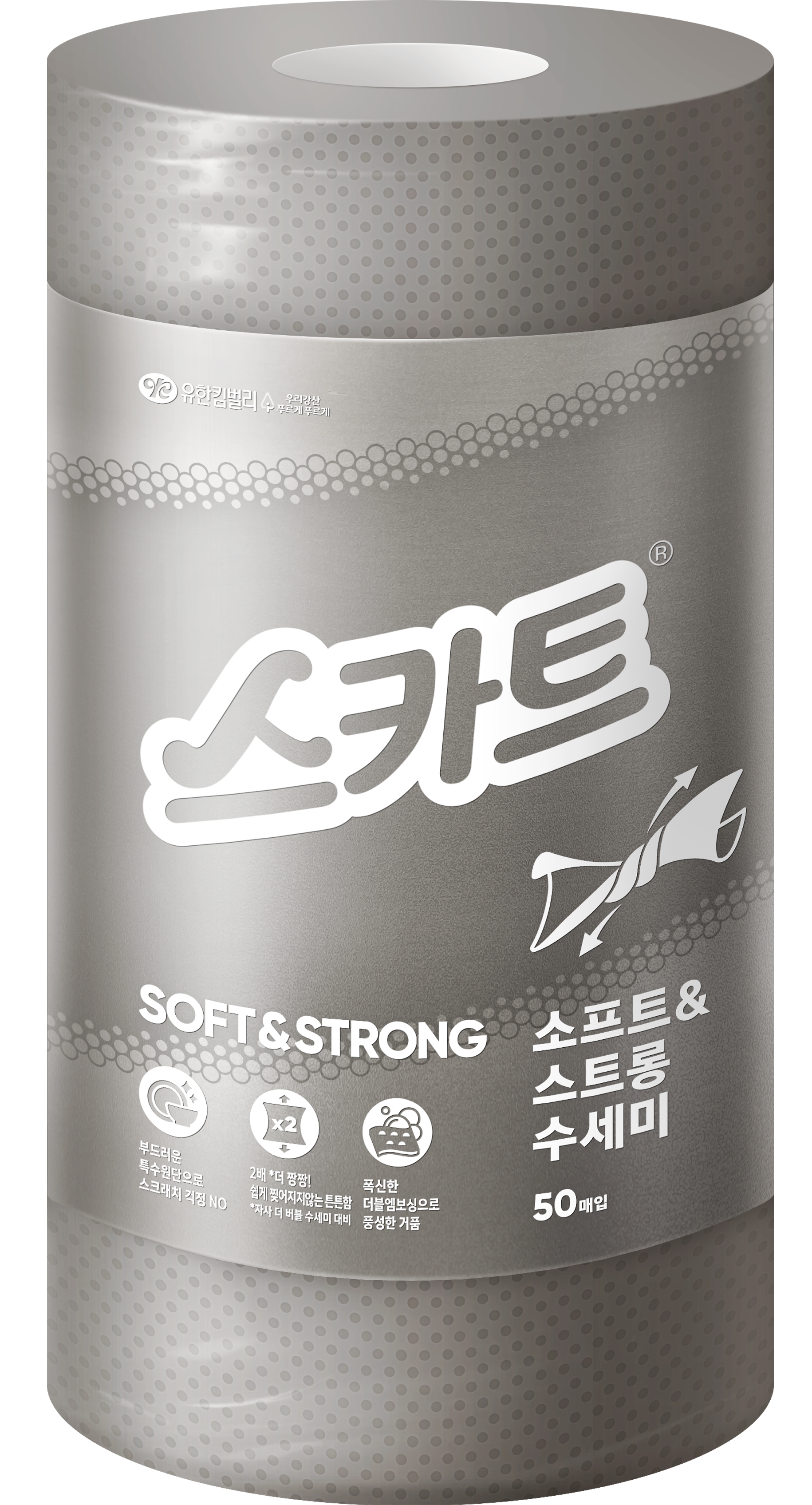 스카트 소프트 앤 스트롱 수세미 6,370원