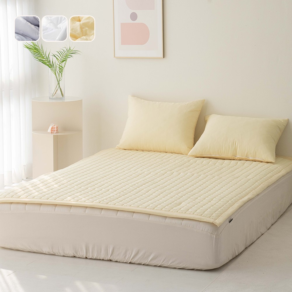 [국산] 리빙캐슬 구름 알러지케어 마이크로 침대패드 30,800원