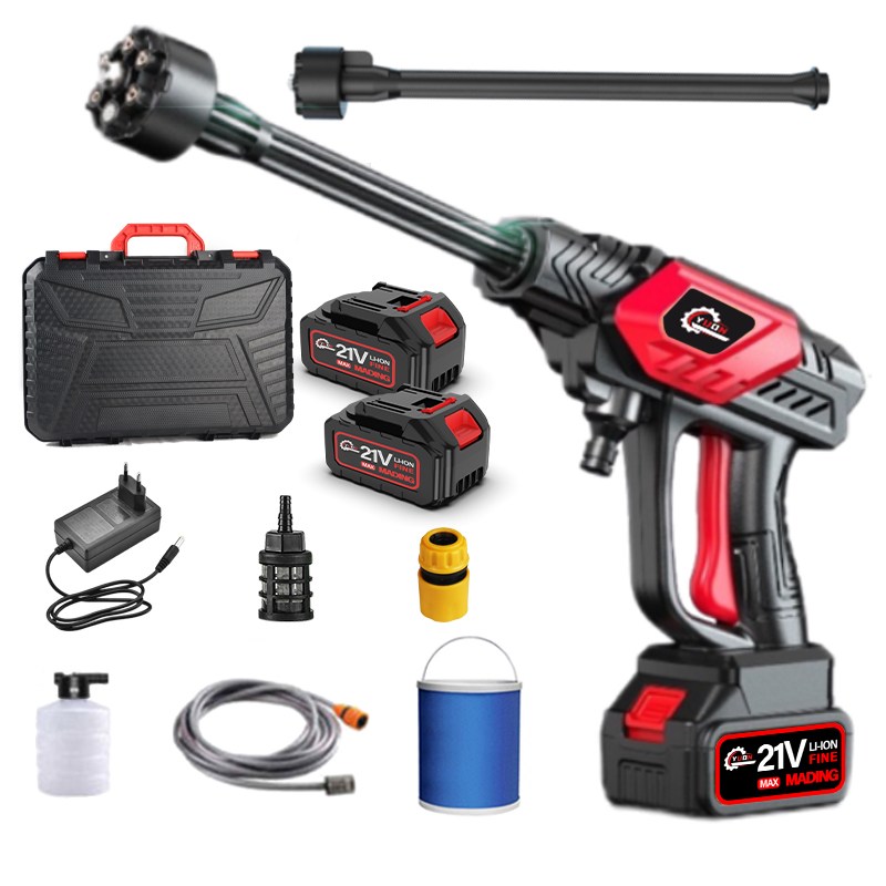 YUON 독일기술 초강력 무선 고압 세척기 충전식 세차기 가정용 농사용 96,030원