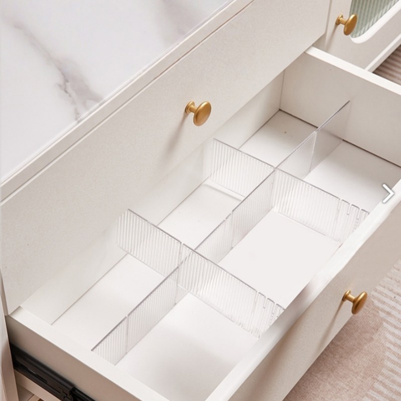 다용도서랍 정리 칸막이 파티션 자유롭게 재단할 수 있다, 8개, 흰색 9,490원