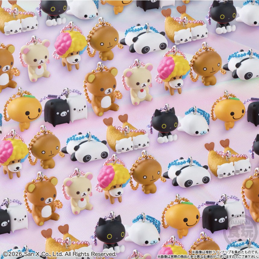 (캐릭터 선택가능) 일본 정품 산엑스 유니버스 구미 피규어 키링, 미깡보우야, 1개 11,000원