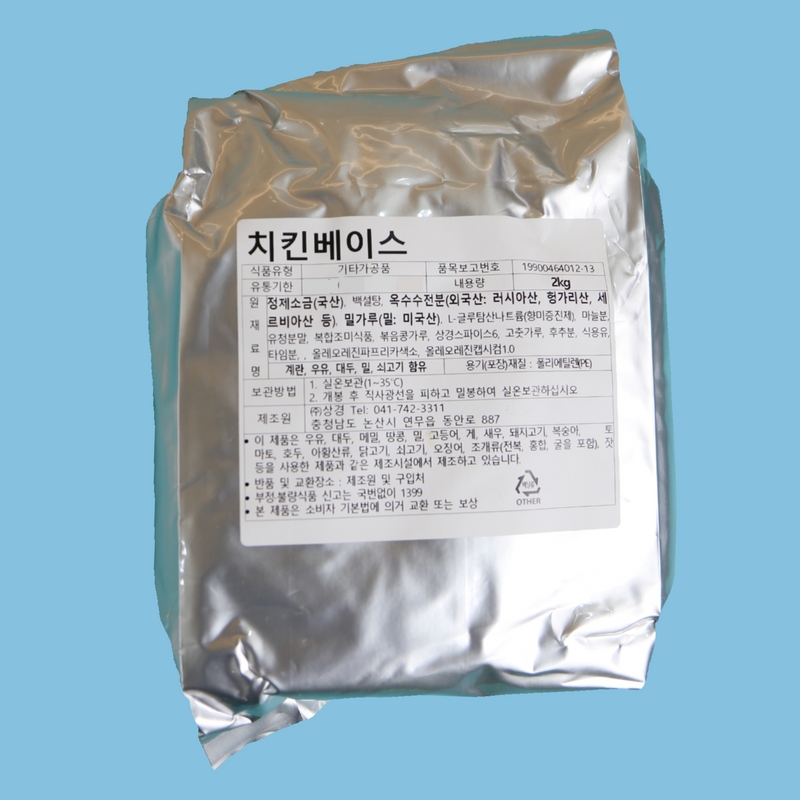 상경식품 치킨베이스 2KG 치킨파우더 보조 첨가제, 2kg, 1개 16,900원
