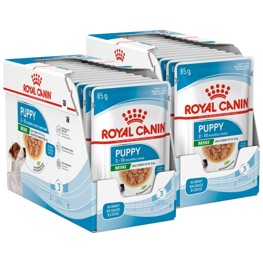 로얄캐닌 강아지 습식사료 미니 퍼피 파우치 24p, 24박스, 85g 34,180원