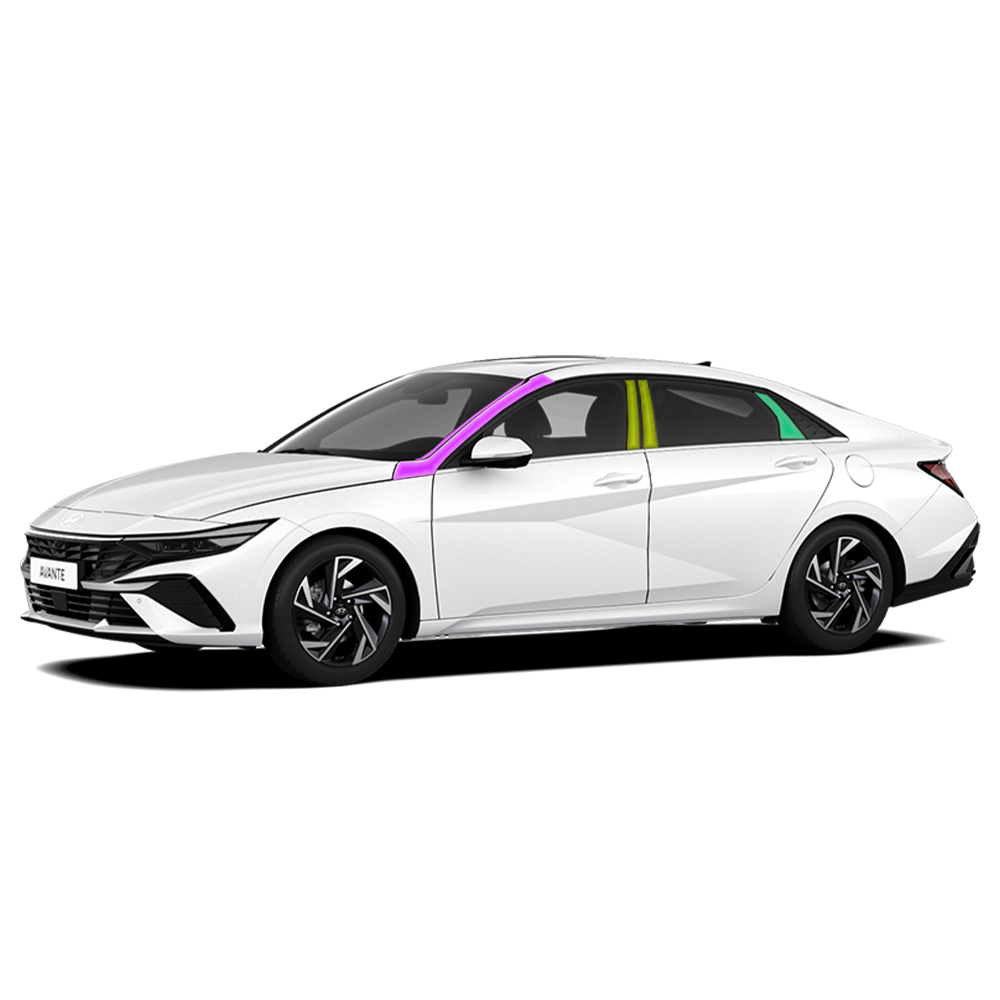 스킨엑스 아반떼 CN7 페이스리프트 필러패키지(A+B+C필러) PPF 차량보호필름, 1개 32,000원