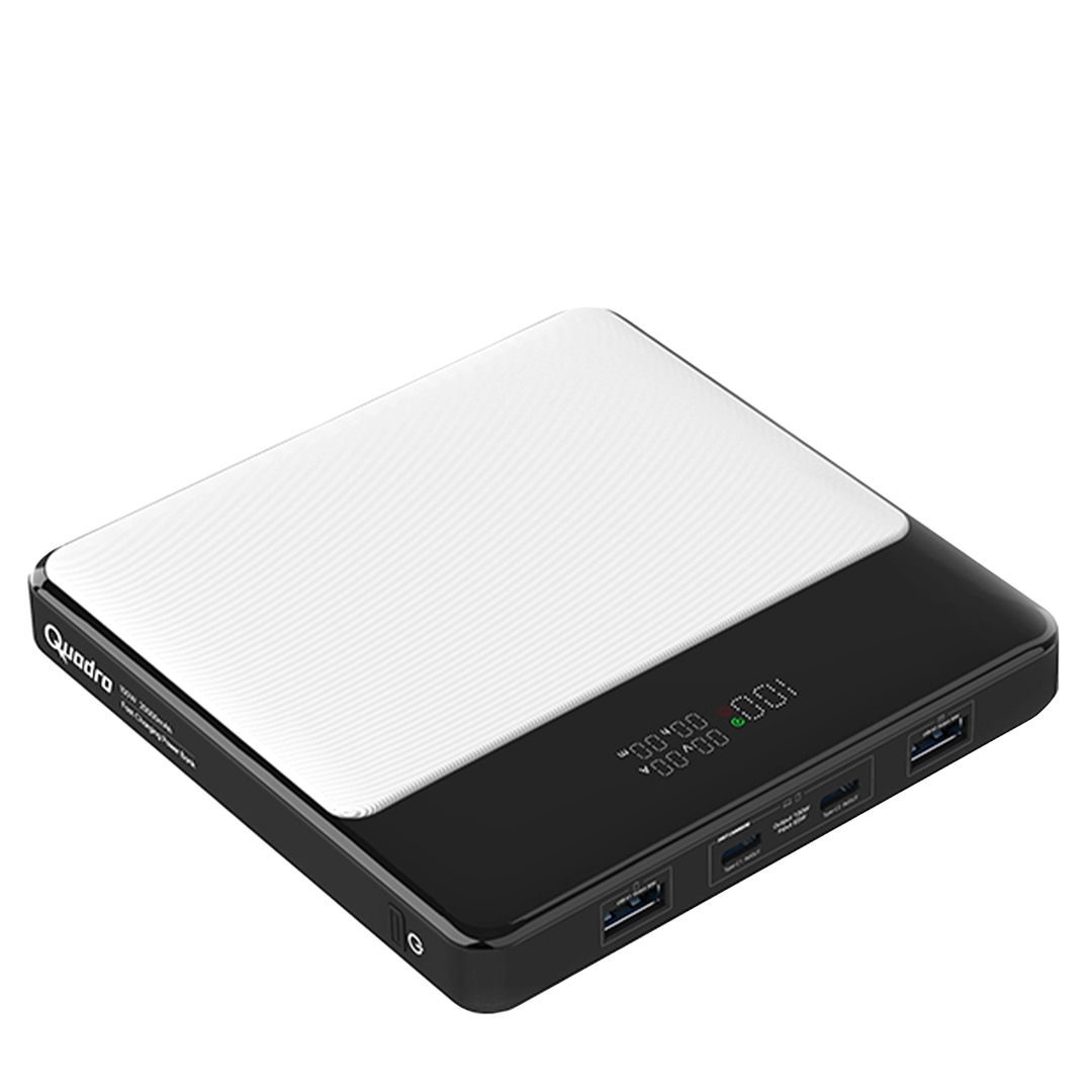 미니덕트 100W 초고속 PD 충전 대용량 노트북 휴대폰 보조배터리 20000mAh, 마이맥 100W 보조배터리 20.000mAh, 화이트 64,300원