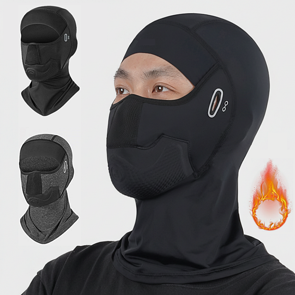 나인샵 겨울 방한 기모 안면마스크 스포츠 바라클라바, 챠콜그레이, 1개 13,900원