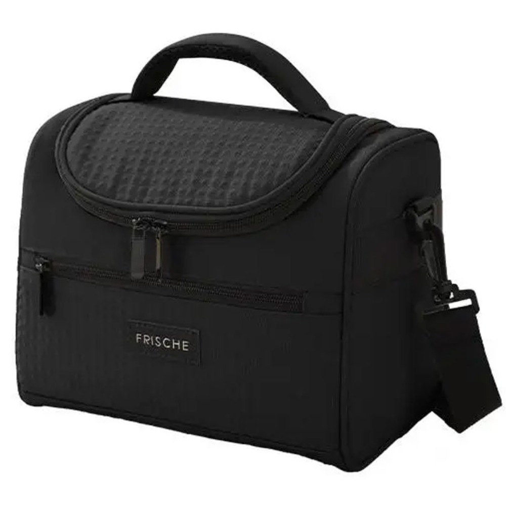 휴핏트 보온 보냉 대용량 캐주얼 도시락가방, 블랙, 1개 25,000원