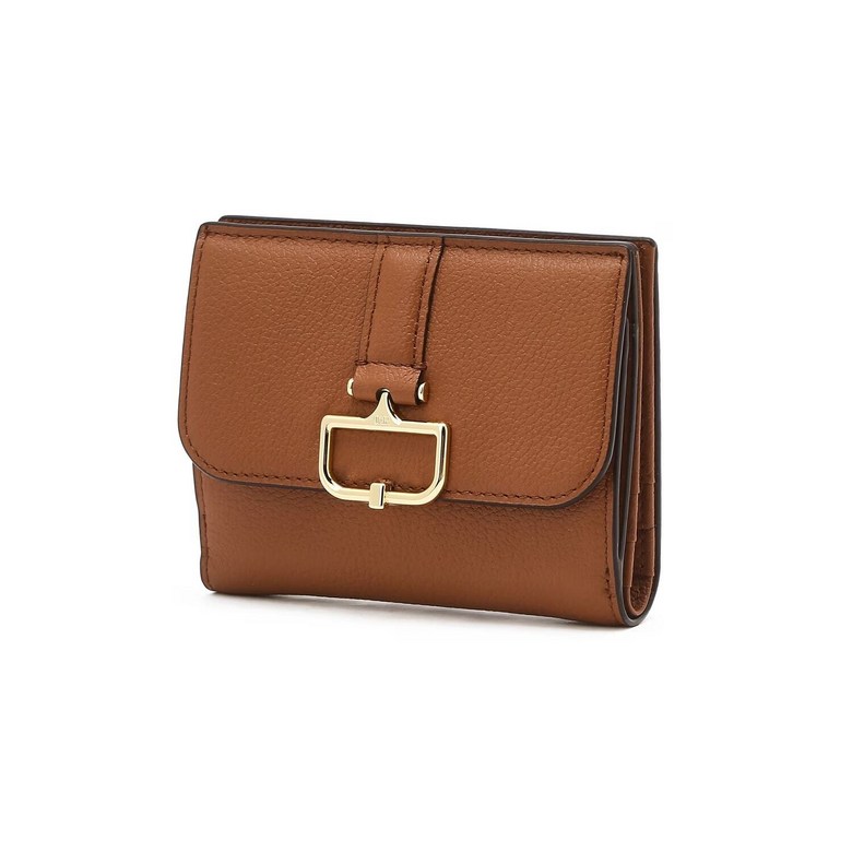 [국내백화점]  닥스 DCWA5F554W2[BIRKBECK CHARLOTTE] 버크백 샬롯 브라운 D장식 소가죽 2단 반지갑 새해 선물 171,200원