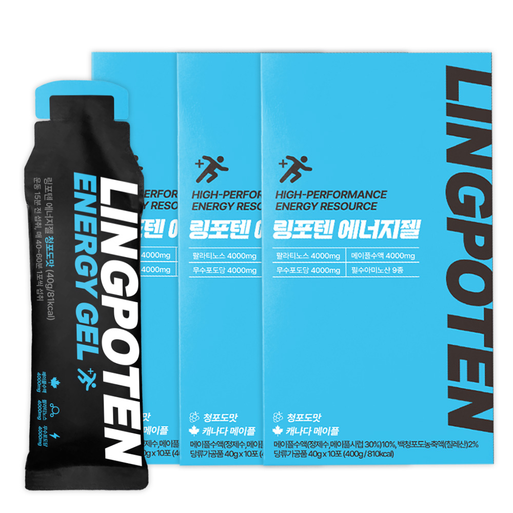 링포텐 에너지젤 파워젤, 30개, 40g 41,900원