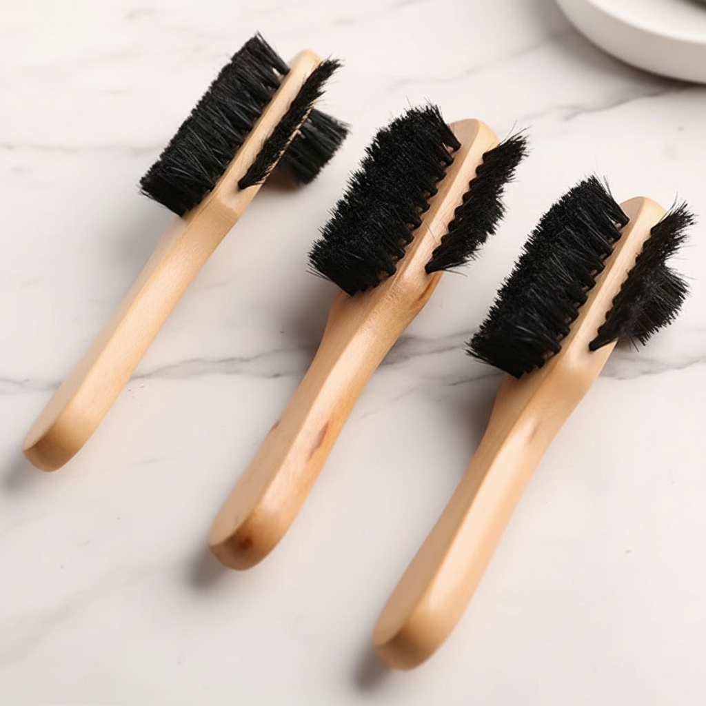 마켓피아 신발솔 틈새 돈모 브러쉬 다용도 구두솔 16.5 x 5 cm 7,300원