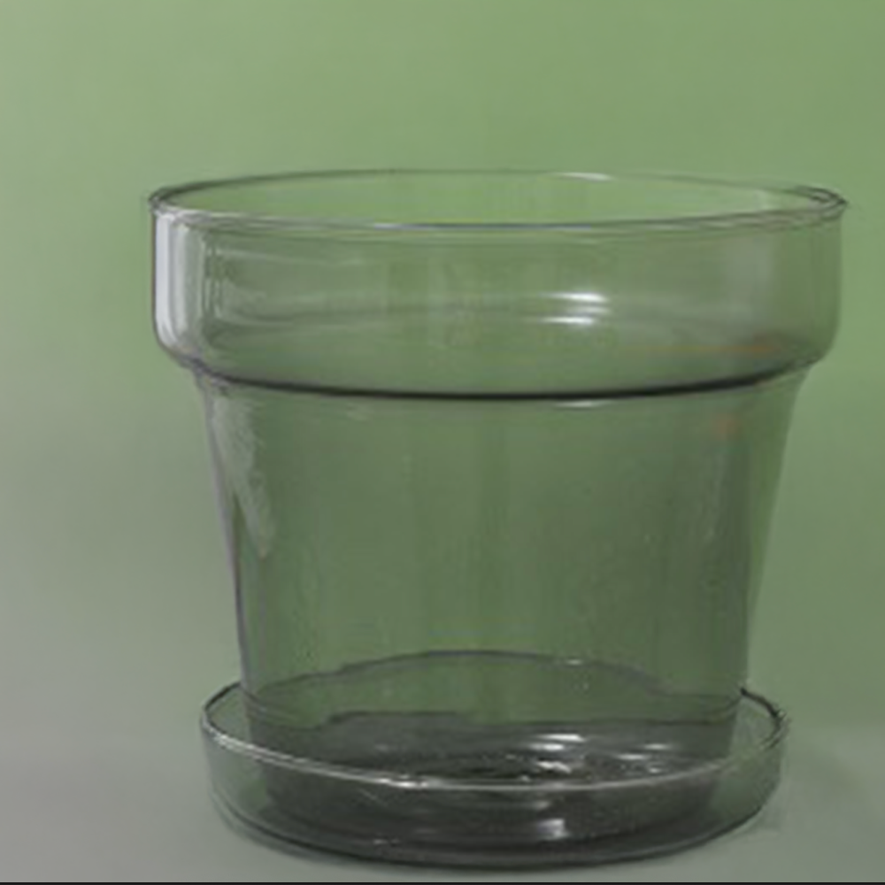 [디폴트]감성 인테리어 유리화분 + 받침대 세트 11,800원