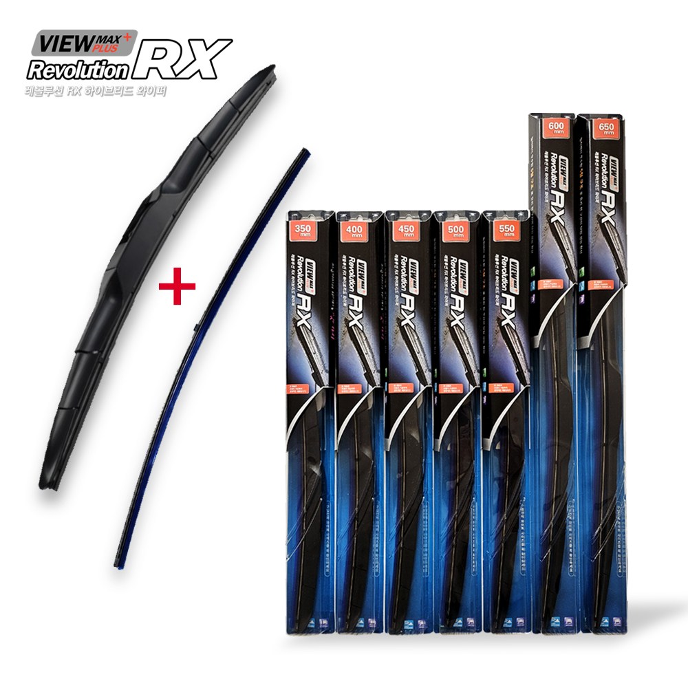 캐프 뷰맥스 플러스 레볼루션 RX 자동차 와이퍼 2개1세트 관절 하이브리드 프리미엄 리필고무증정 28,000원