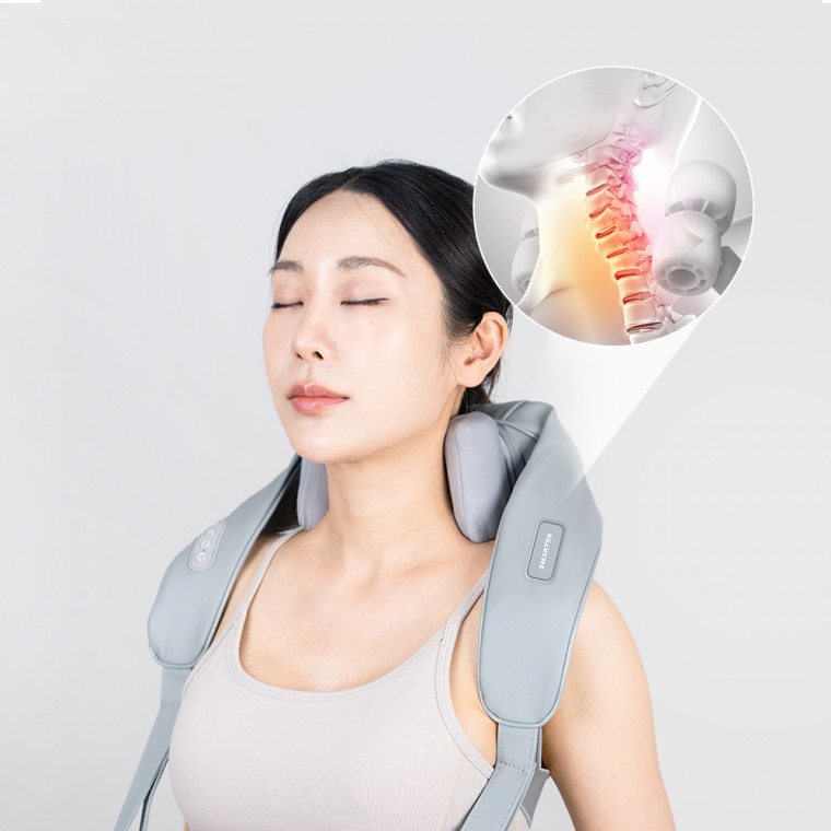 스마텍 무선 목 어깨 안마기 온열 마사지기 ST-WM03 63,110원