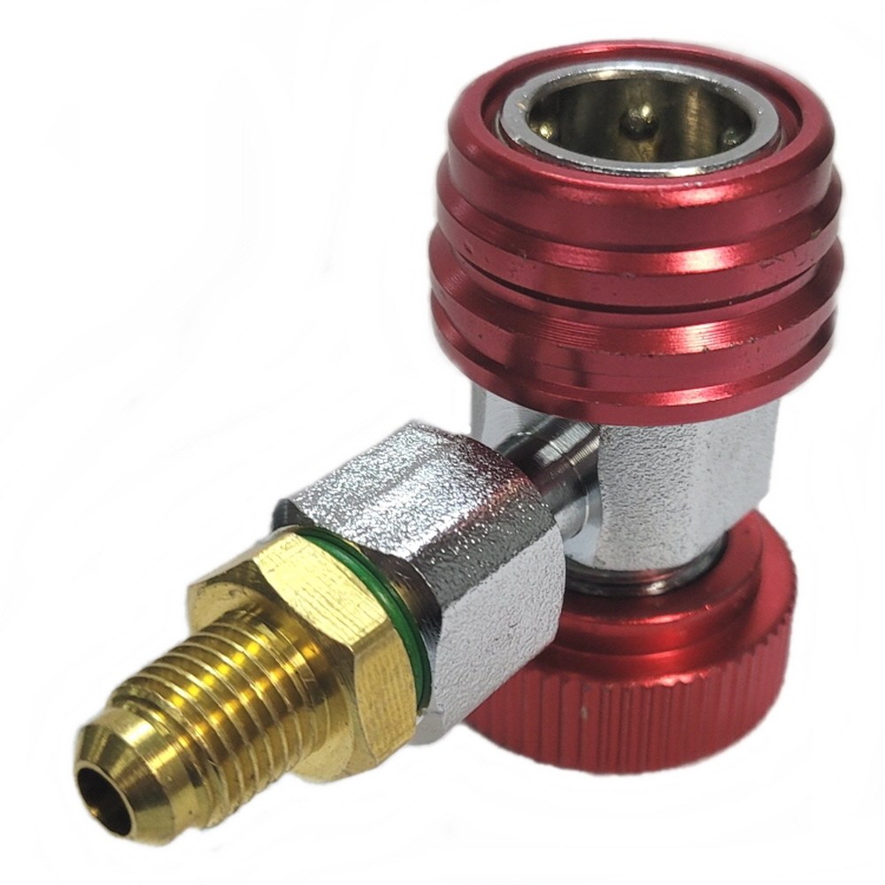 자동차 에어컨 냉매 R134a 퀵커플러 어댑터 밸브 고압 14,500원