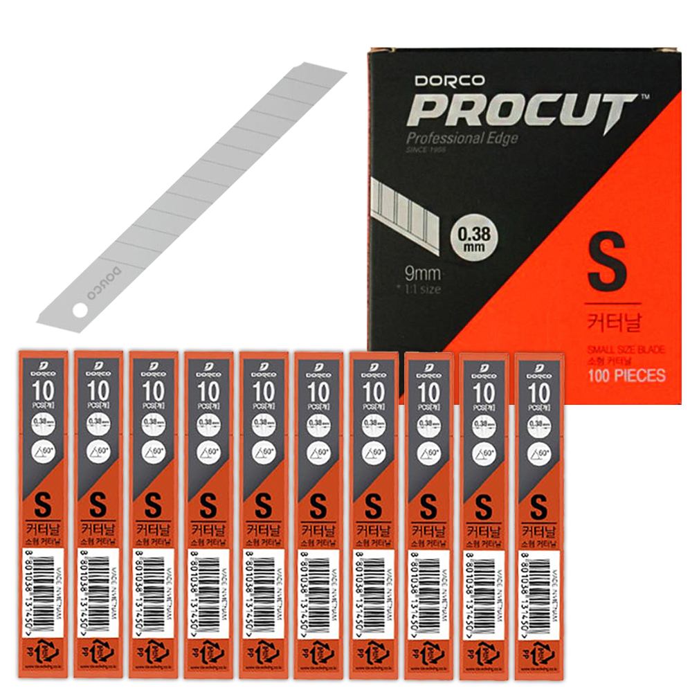 도루코 칼날 S 프로컷 커터날 리필 100p x 10 (1000p) 43,950원