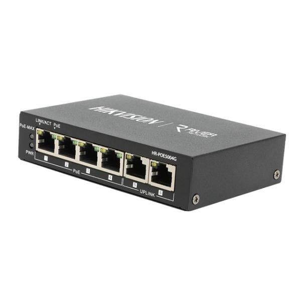 하이크비전 4포트 + 2 Uplink 포트 스마트 기가비트 POE 스위치 42,520원
