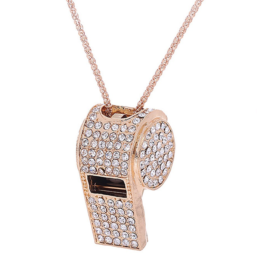 [라쥬엘] 보석 호루라기 목걸이 호신용 패션 아이템 22,800원