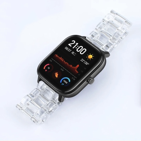 TAOMI 어메이즈핏 GTS2 MINI 투명 스트랩, 20mm 투명 8,900원