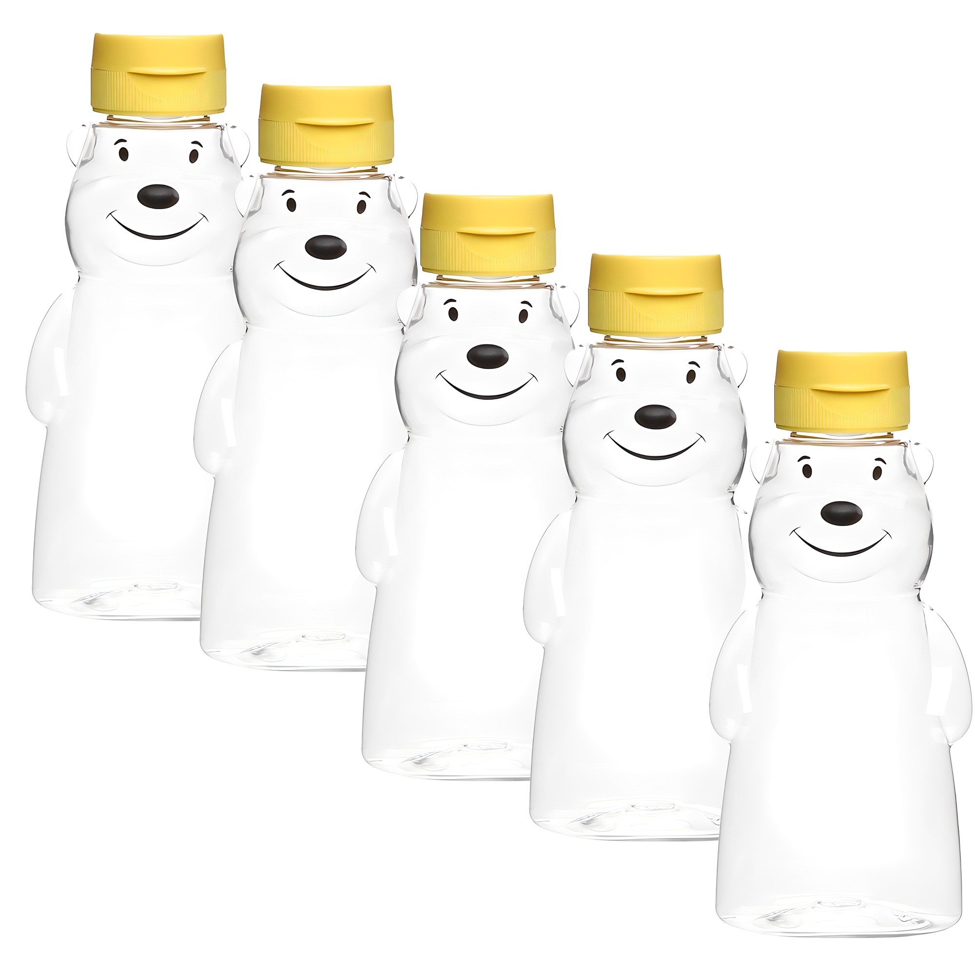 플라라 곰돌이 소스통 소, 180ml, 5개 6,500원