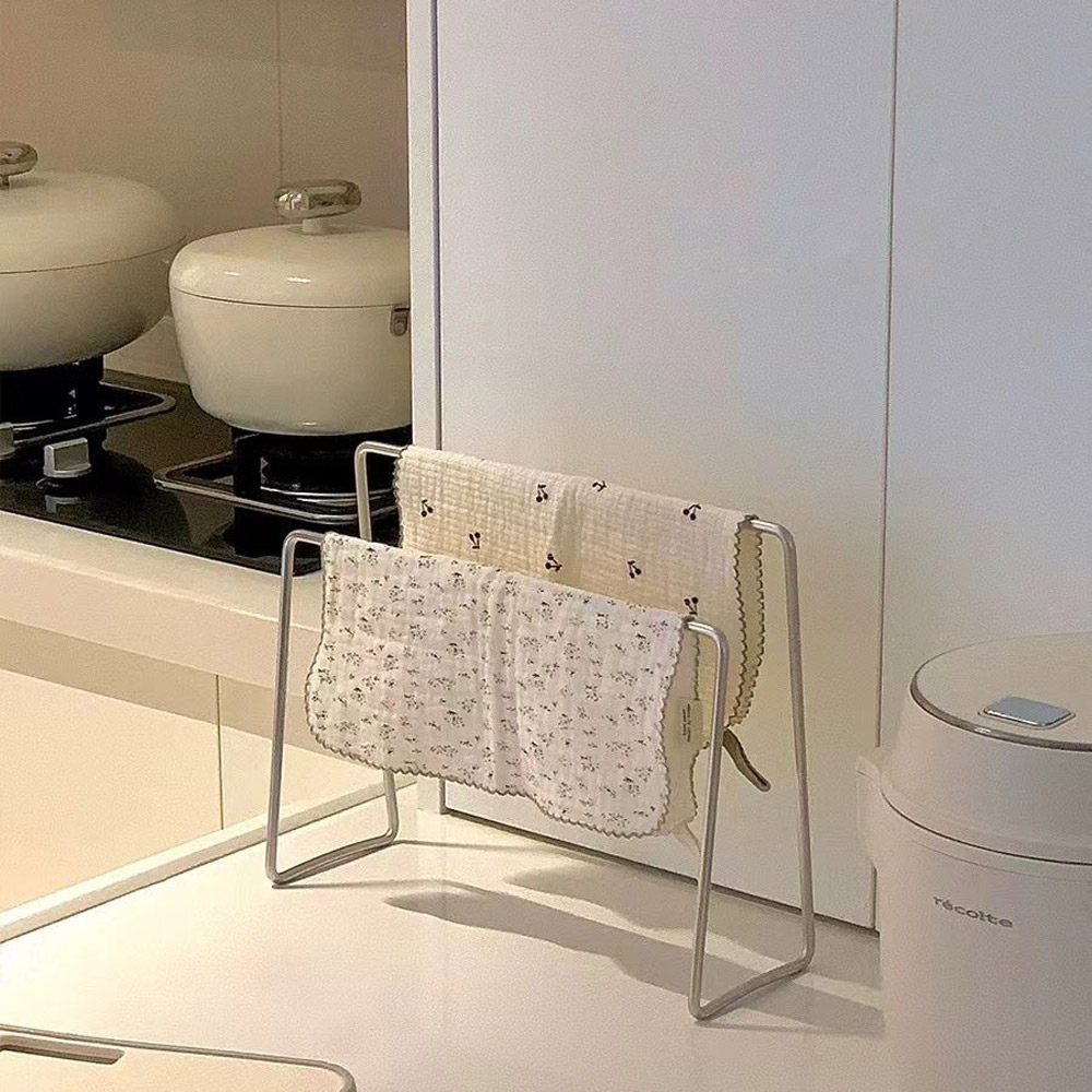 비블럭 스텐 304 틈새 2단 행주건조대, 실버, 1개 10,900원