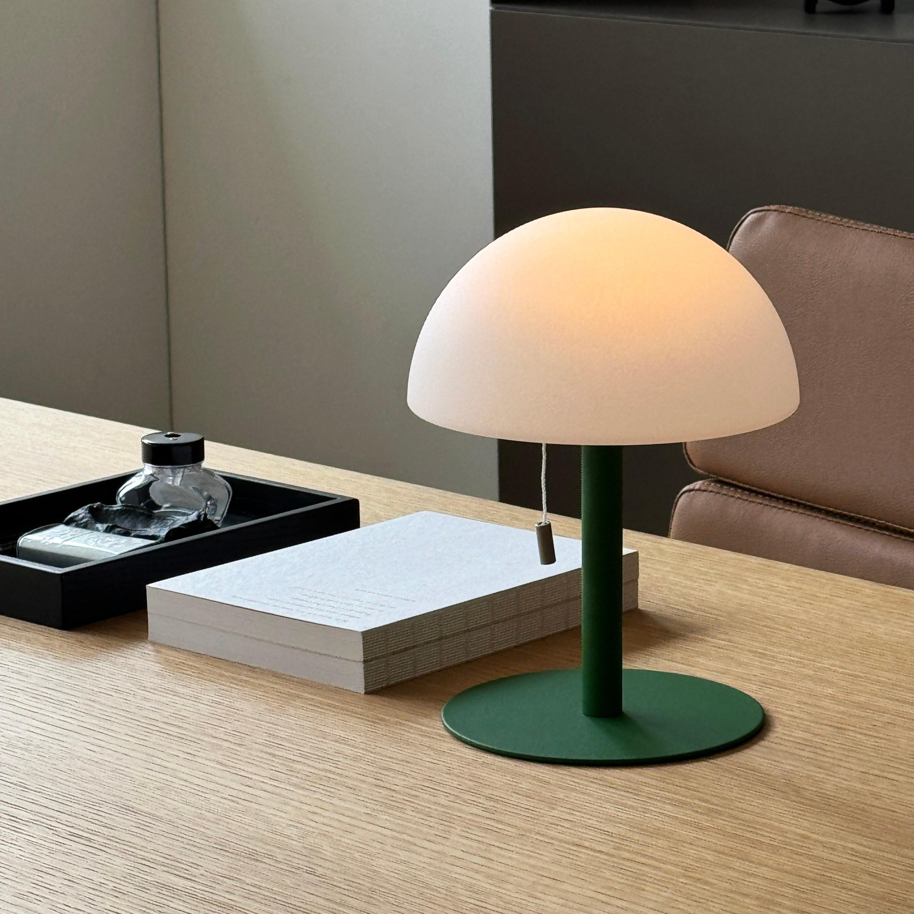 요와 1973 올드돔 레트로 무선 램프 단스탠드 포터블 충전식 무드등, c. 빈티지 그린 46,900원