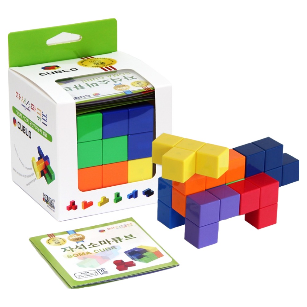 큐블로 자석소마큐브, 혼합색상, 1개 16,800원