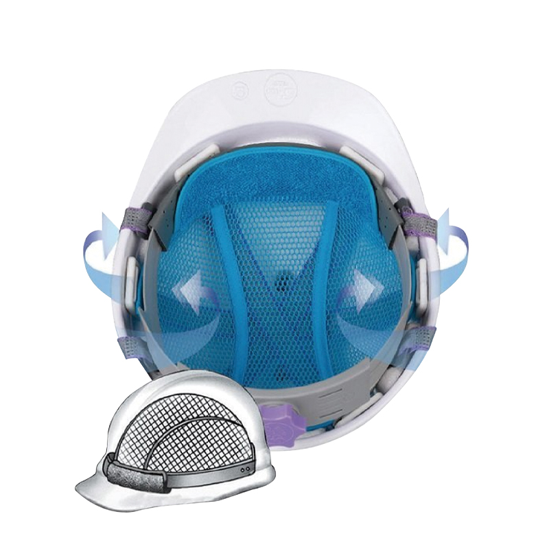 덕신 안전모내피 안전모땀내피 땀받이 땀흡수, BIUE, 1개, 현재가 3,500원