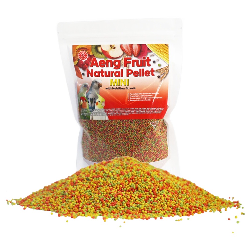 앵프룻 소형 앵무새 과일 펠렛 먹이 4,400원