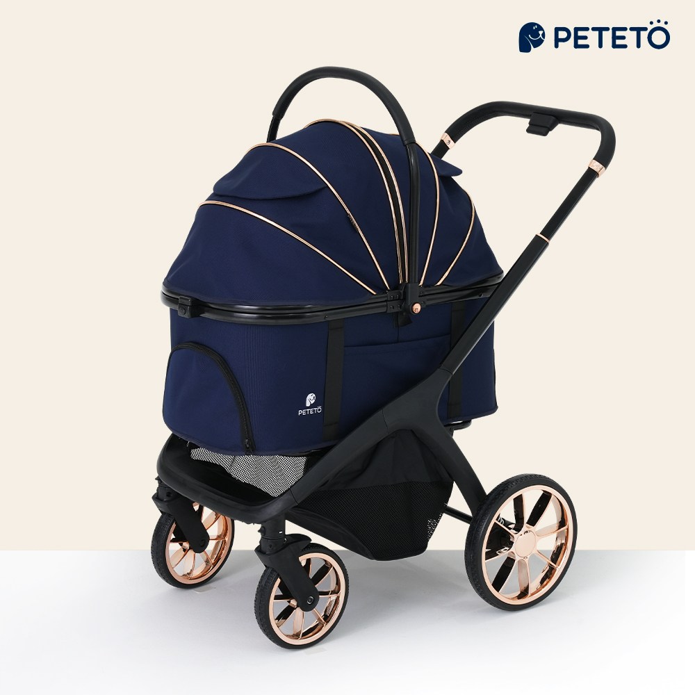 [코오롱보증] 강아지 접이식 유모차 반려동물 펫 고양이 애견 개모차 PETETO 페테토 COSMO, 프리미엄, 현재가 217,640원