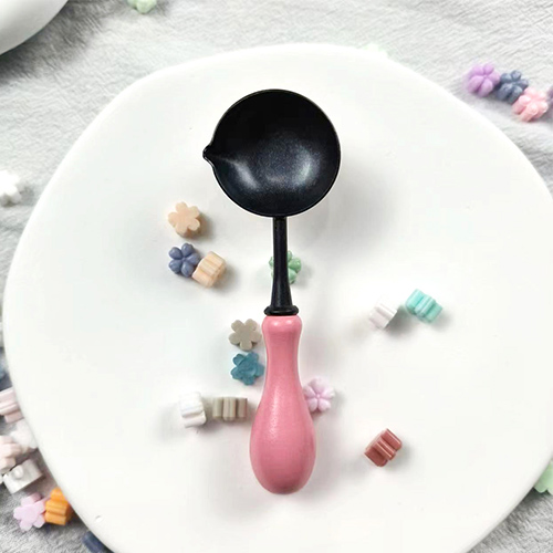 실링왁스 스푼 코팅스푼 멜팅스푼 잘떨어지는, 1개, 핑크 1,800원