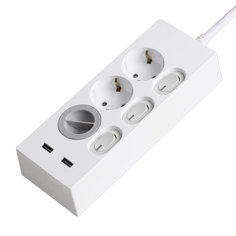 스윗홈 국산 USB 2포트 개별스위치 멀티탭 3구 + 안전커버 세트, 1.5m, 혼합색상, 1개 28,300원