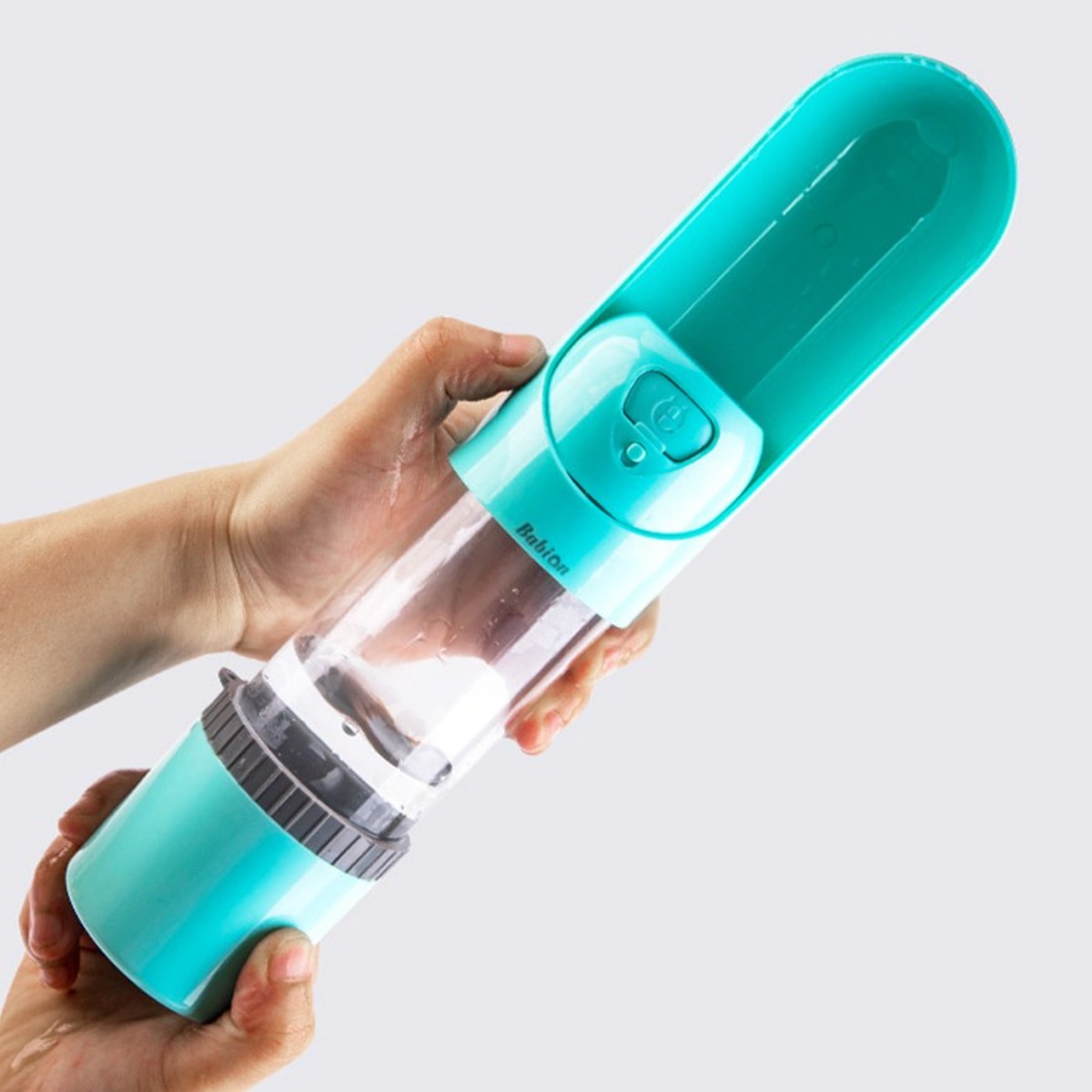 [댕냥이] 강아지 휴대용 슬라이드 다용도 물병 민트 15,900원