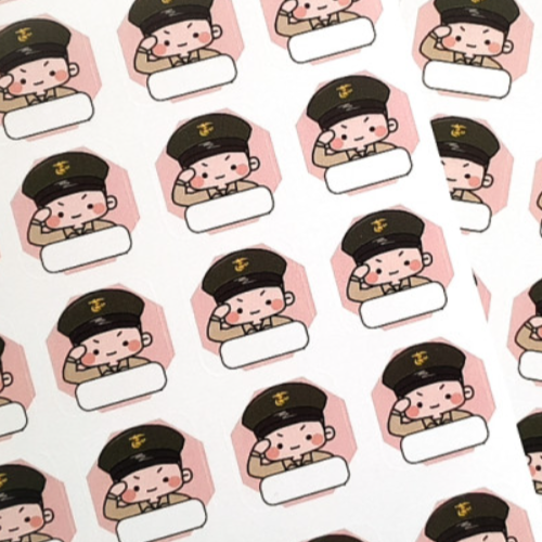 해병대 편지지 100장 훈련소 편지 스티커 뜯어쓰는 패드 해병 편지지 군인 군대 편지지 곰신 10,000원