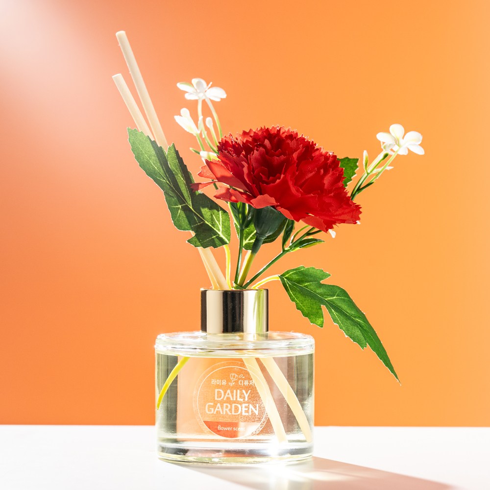 라미유 카네이션 디퓨저 어버이날 스승의날 답례품 선물 세트 실내 방향제, 1개 6,900원