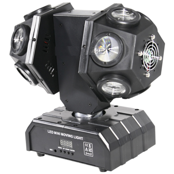 D712/2헤드무빙라이트LED레이저 클럽 나이트 락볼장 특수 무대조명, 1개 319,800원